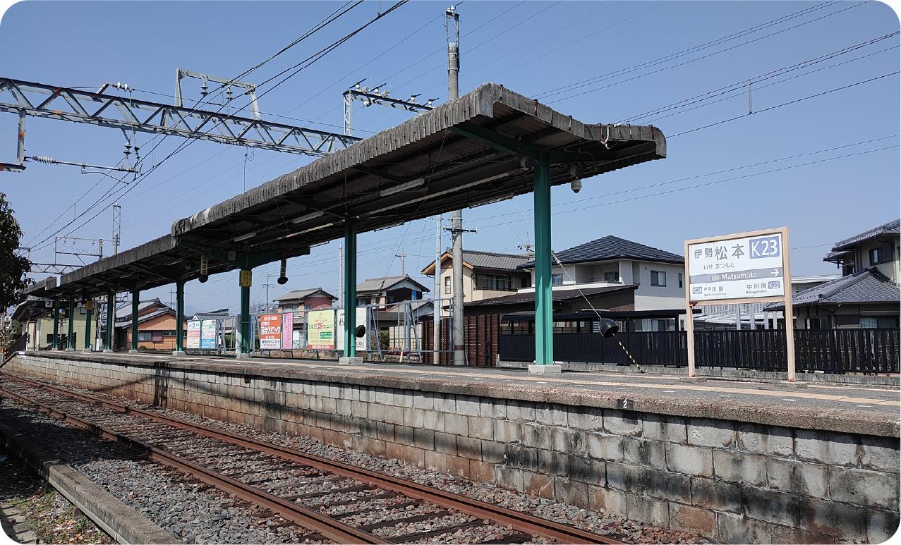 近鉄伊勢松本駅